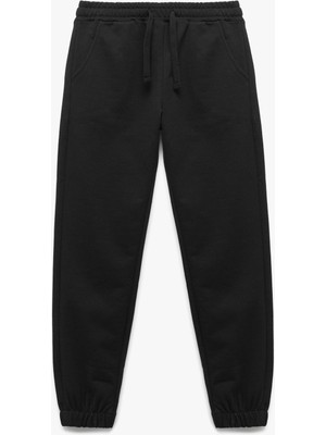 Koton Beli Lastikli Cepli Basic Jogger Eşofman Altı