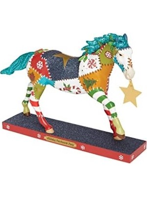 Zg Store The Trail Of Painted Ponies Tatil Yama Işi Midilli Heykelcik, 18 Cm, Çok Renkli