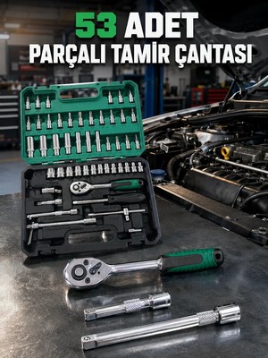 Svoria Store Çok Uçlu ve Farklı Ölçülü 53 Parça Alet Seti