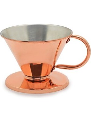 Empressco Kahve Demleme Için Bakır Dripper, Şık ve Kullanışlı Tasarım