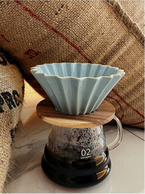 Empressco Ahşap Standlı Dripper ile Şık Kahve Demleme Deneyimi