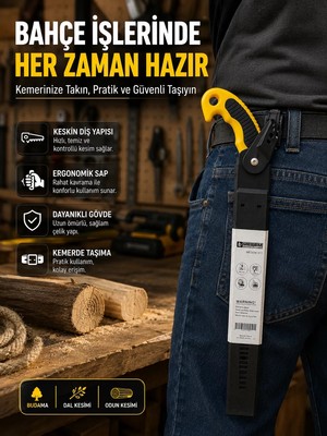 Toyigoo Ahşap ve Dal Kesiminde Etkili Bahçe Bıçkısı