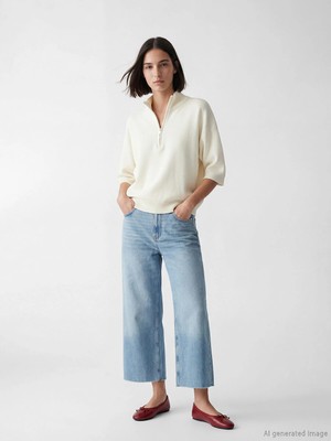 Lc Waikiki Yeni Sezon Wideleg Kadın Jean Pantolon