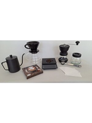 Empressco V60 Filtresiyle Demleme Seti 2, 600 Ml, 7 Parça, Kahve Keyfi Için Ideal