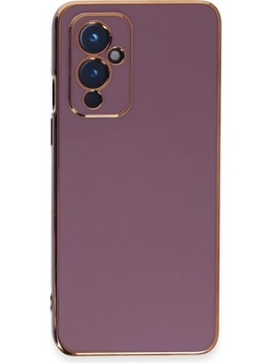 Durukar®  One Plus 9 Kılıf Volet Silikon - Mor