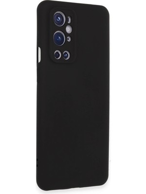 Durukar®  One Plus 9 Pro Kılıf Nano Içi Kadife Silikon - Siyah