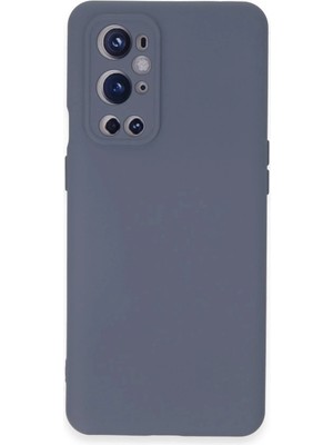 Durukar®  One Plus 9 Pro Kılıf Nano Içi Kadife Silikon - Gri