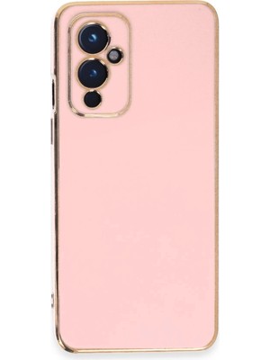 Durukar®  One Plus 9 Kılıf Volet Silikon - Pembe