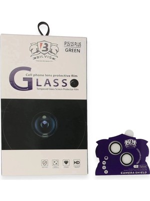 Durukar®  iPhone 15 Bilvis Titan Kamera Lens - Yeşil