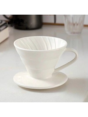 Empressco Seramik V60 02 Dripper ile Kahve Demleme Seti