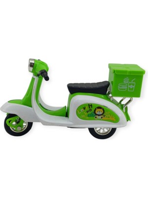 Colezium Çek Bırak Metal Vespa Motor  cm - FY361A-D-YEŞİL - 1 Adet