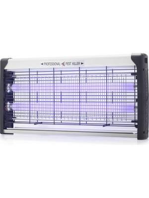 Skygo Elektrikli Sinek Öldürücü Cihaz 30W 49 cm Floresan Abs Siyah Beyaz HDX9301