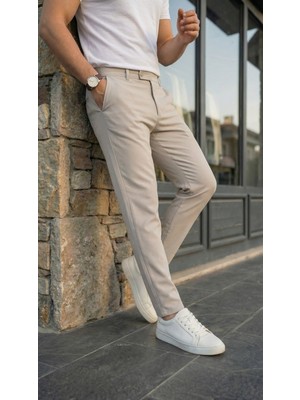 Efnaz Style Erkek Slim Fit Dilli Kumaş Pantolon