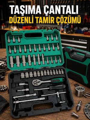 Zenviaa 53 Parça Çok Amaçlı Lokma Anahtar Seti Zenviaamm