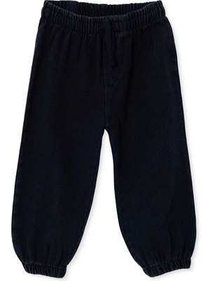 Hellobaby Erkek Bebek Denim Pantolon Bağcıklı Lastikli