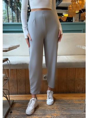 Efnaz Style Kadın Krep Kumaş Balon Pantolon