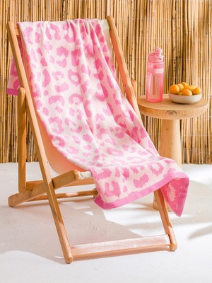 Lc Waikiki Yeni Sezon Desenli Kadın Plaj Havlusu 70X150 cm