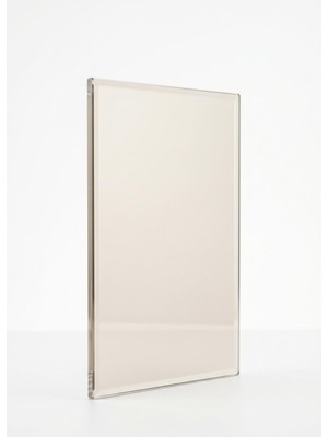Fiya Store 15 x 80 cm Yüksek Isıya Dayanıklı Bronz Şömine/soba/kuzine Camı