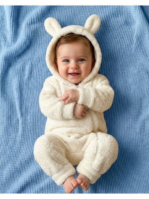 Empressco Yumuşacık Wellsoft Peluş Bebek Ayıcık Tulum, Unisex, Konfor ve Şıklık Bir Arada