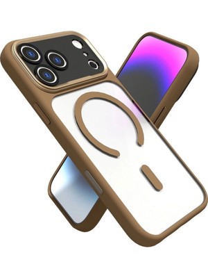 Marsilyan™- Joko Apple Iphone 17 Pro Max Hazar Magsafe Kapak - Gold