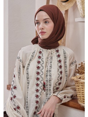 Fresh Scarfs Bambu Şal Kızılcık