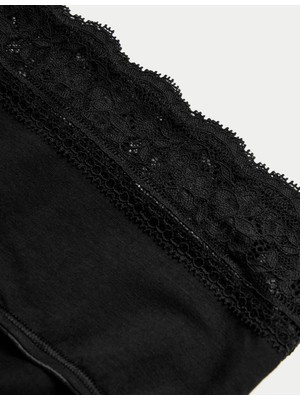 Marks & Spencer 5'li Dantel Detaylı Short Külot Seti