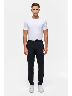 Süvari Lacivert Slim Jogger Pantolon