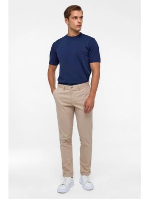 Süvari Bej Regular Casual Pantolon