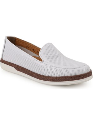Libero L10.2080 Kadın Casual Jüt Detaylı Lazer Kesim Slip-On Ortopedik Comfort Anne Ayakkabısı