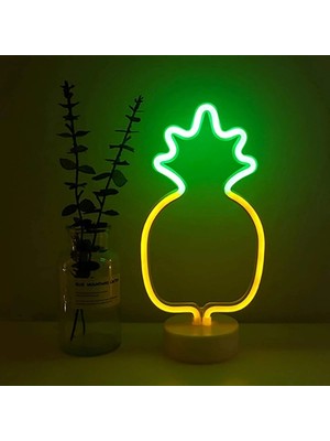 Mercora Tech Ananas Neon LED Lamba