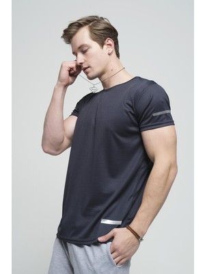 Oksit Cappi Mikro Polyester Performans Antrenman Sporcu Erkek Tshirt