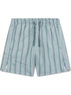 Swim Essentials Resort Stripe Bol Kesim Deniz Şortu