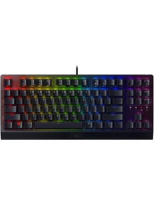 Razer Blackwidow V3 Tenkeyless (Yeşil Anahtar) - Kompakt Mekanik Klavyesi (Tıklanabilir Mekanik Anahtarlar