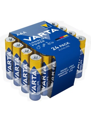 OEM Varta Aaa Ince Kalem Pil Alkalin 24LÜ Paket