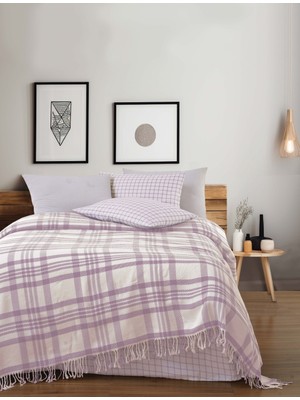 Bella Home Solis Çift Kişilik Pike Takımı | Modern Desenli | Yumuşak Dokulu | Yazlık | Nefes Alabilen | Konforlu