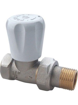 Konsan 1/2'' Düz Radyatör Vanası