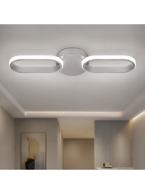 Avizego Hilton 2'li LED Plafonyer Avize