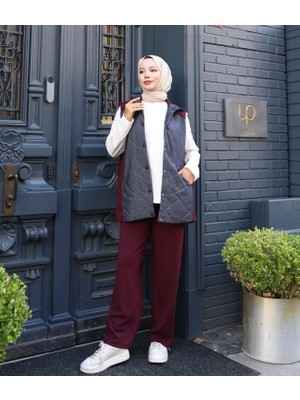 Yelek, Pantolon ve Sweat Üçlü Takım Sonbahar Kış Koleksiyonu