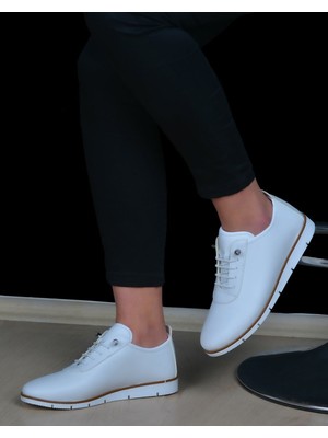 Çarşı Point Kadın Spor Casual Ayakkabı Beyaz Renk