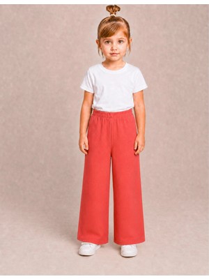 Organickid Watermelon Kız Çocuk Narçiçeği Pantolon