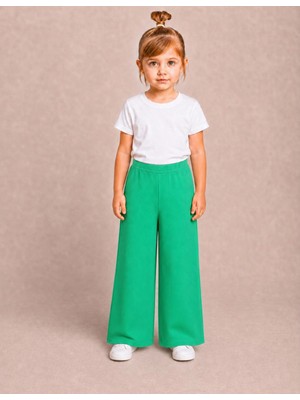 Organickid Watermelon Kız Çocuk Yeşil Pantolon