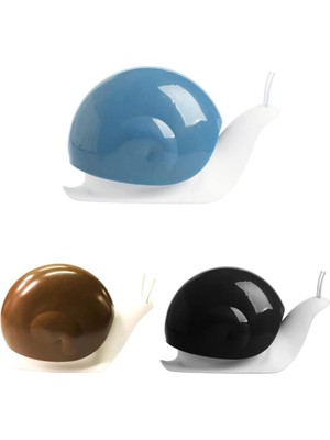 Elivora Store Sevimli Salyangoz Şeklinde Sıvı Sabunluk, Plastik, Çok Renkli, 11 cm Yükseklik, 16 cm Uzunluk