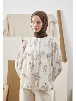 Fresh Scarfs Bambu Şal Tozlu Kahve