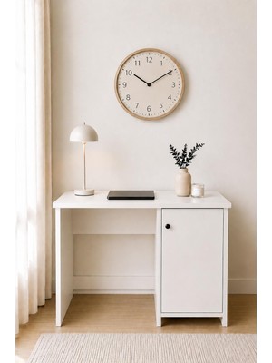 Mobix Home MK76 Çalışma Masası Kapaklı Beyaz
