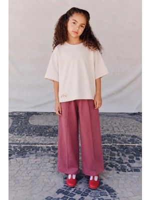 Cigit Düşük Kol T-Shirt Takım 5-12 Yaş Kum