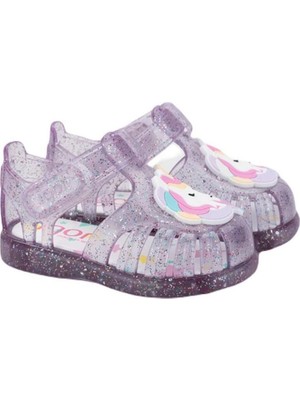 Igor Tobby Unicornio Lila Kız Çocuk Sandalet