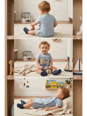 Meya Baby & Kids Bebek Tulum Saıl Away Baskılı