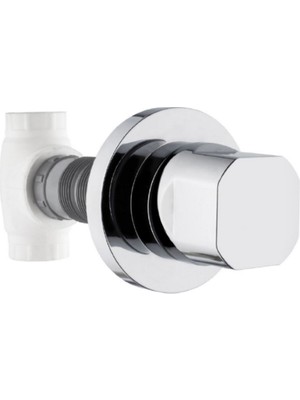 Visam Ankastre Stop Valf Yuvarlak Volan 3/4"