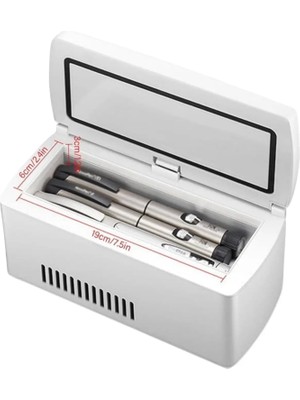 Bioscience Peptıde Cooler Travel Case With Visualized Temperature Bıoscıence