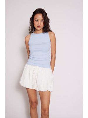 Nisan Triko Yumuşak Dokulu Halter Top